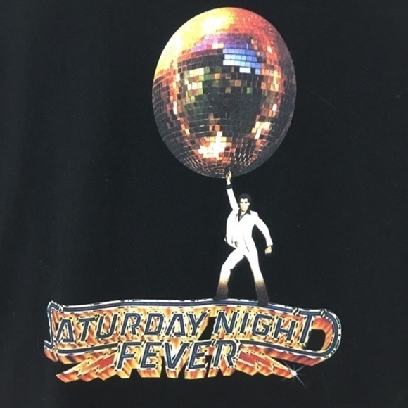 Saturday Night Fever Graphic Tee T-Shirt - Picture 2 of 4